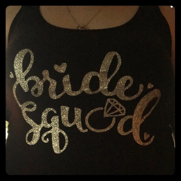 Tops - Bride Squad Tank Top